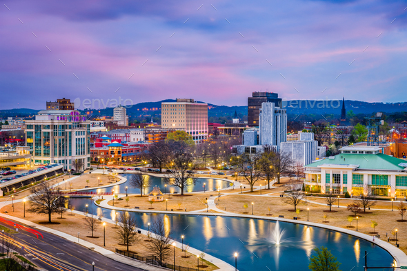 Huntsville, Alabama, USA Skyline Stock Photo by SeanPavone | PhotoDune